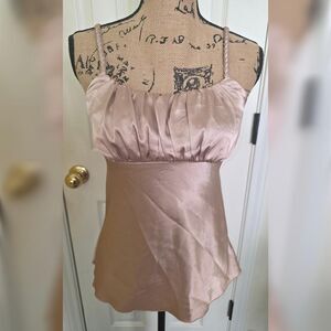 Vintage Y2K I.N. San Francisco Satin  Cami Top  Size S